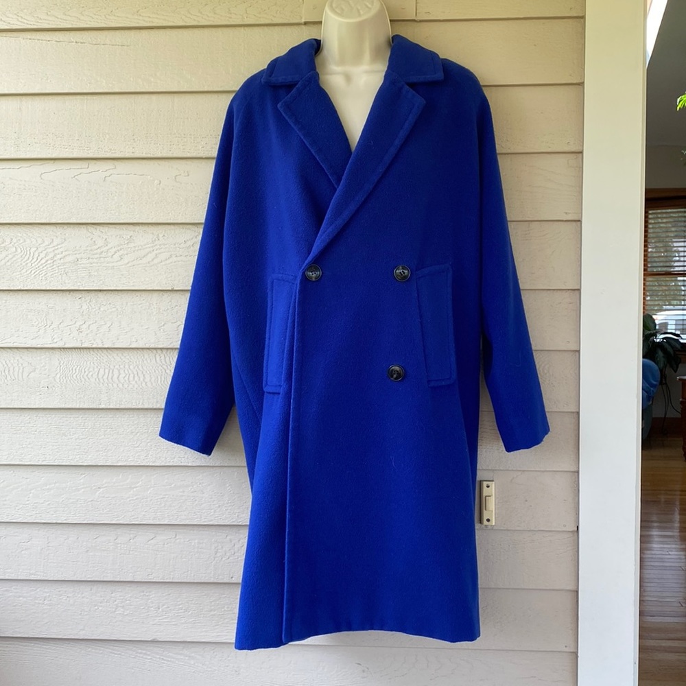 J.O.A. Cobalt pea coat